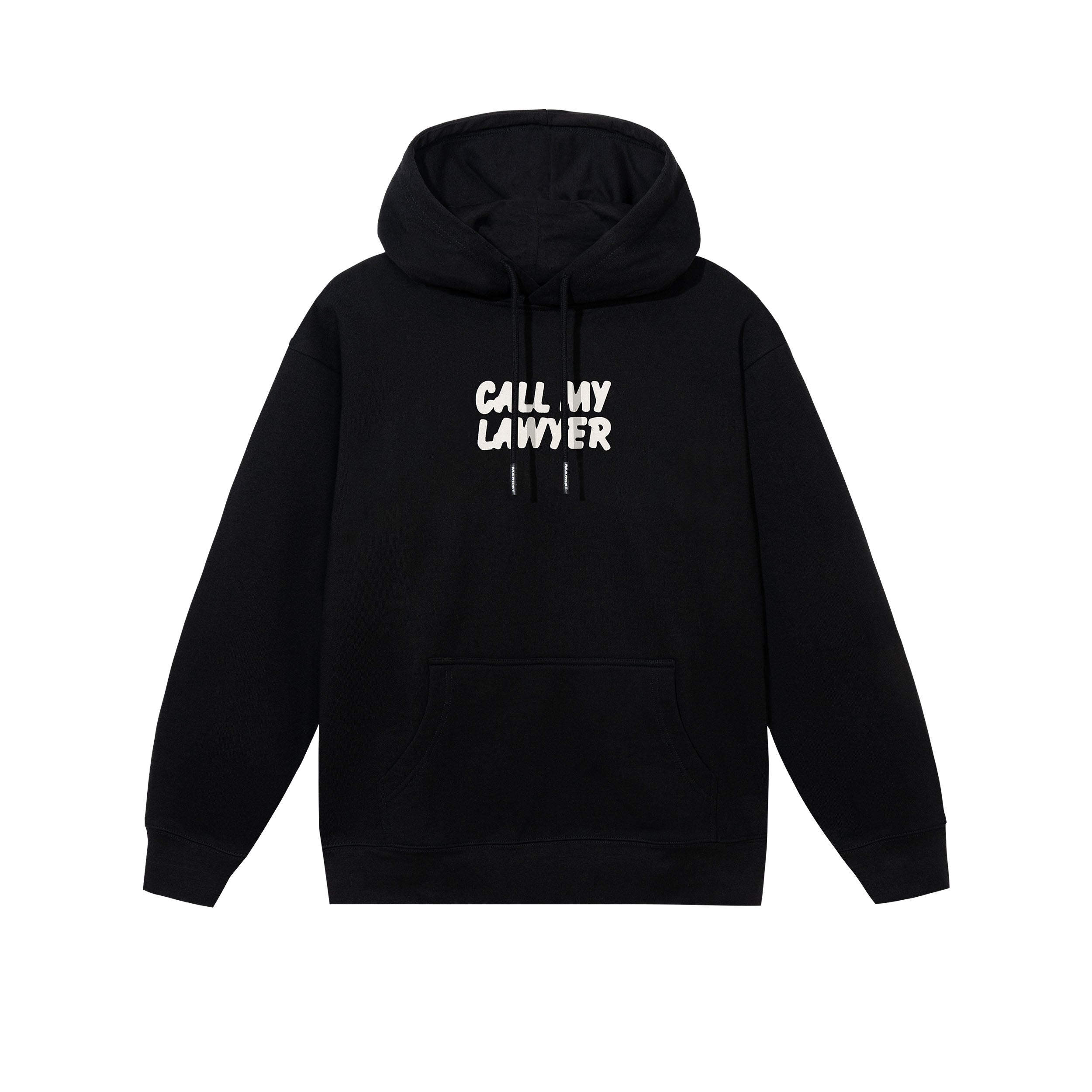 Market Not Guilty Pullover Hoodie washed black