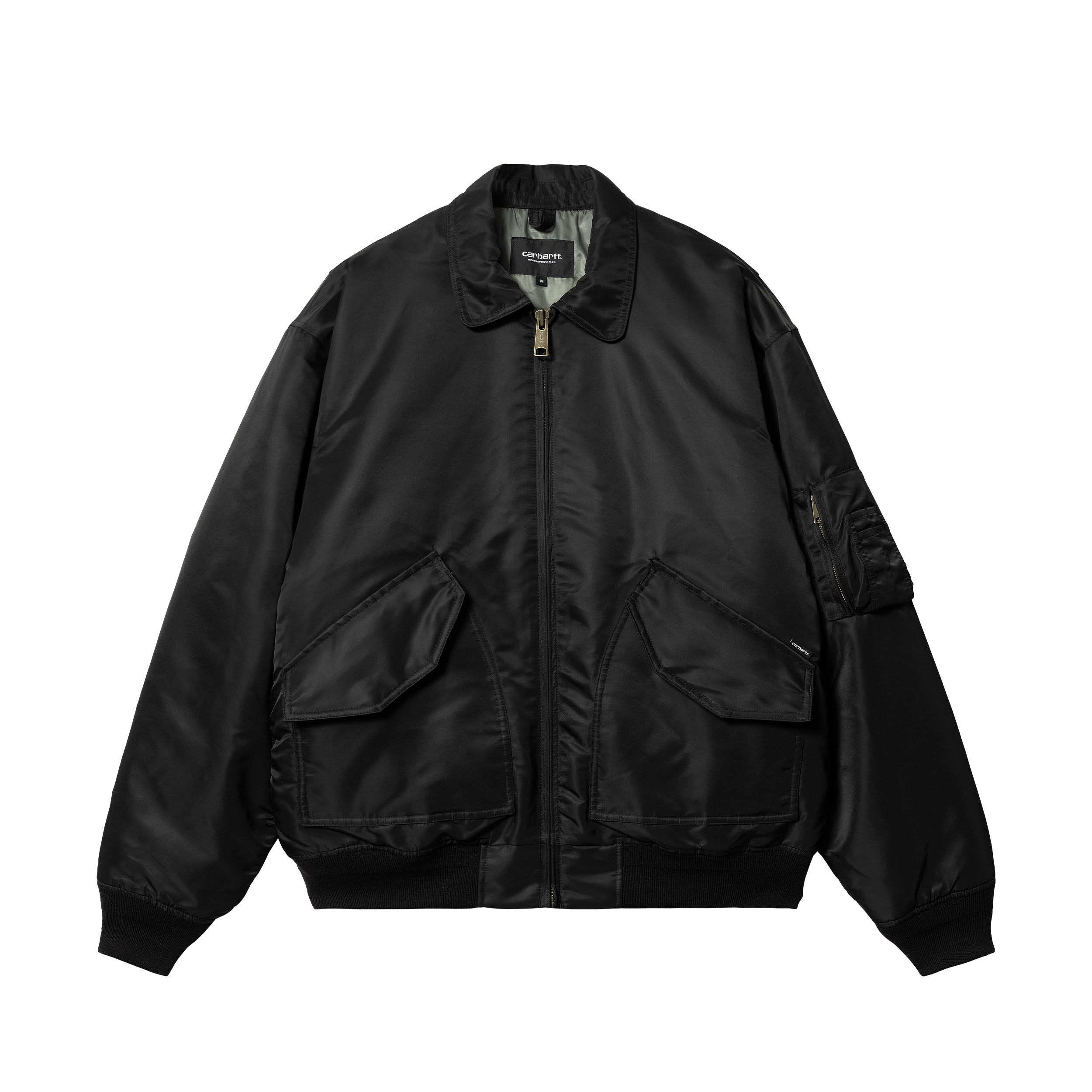 Green Carhartt WIP Olten Bomber Jacket, CANADA GOOSE MINDEN HOODED JACKET