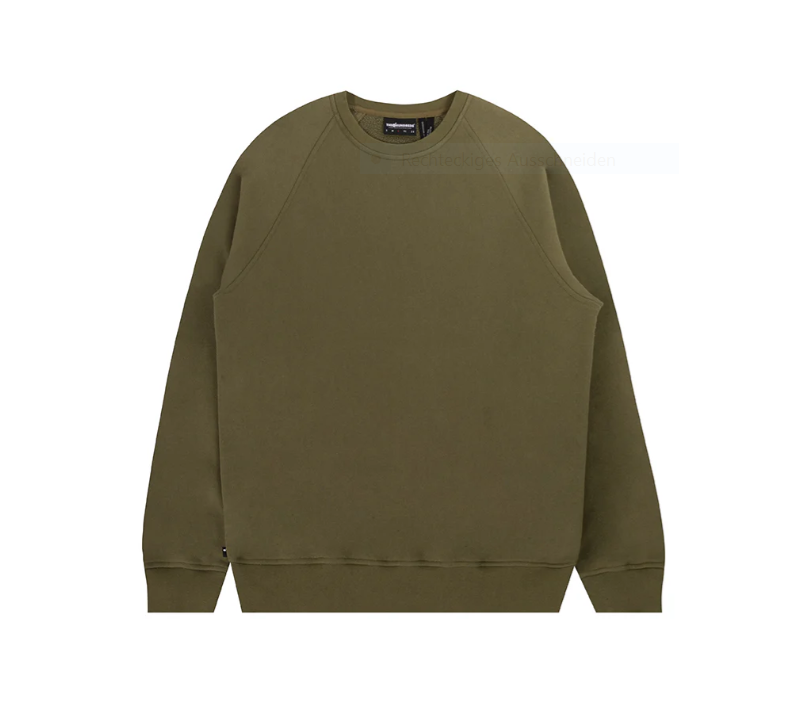 The Hundreds Stack Crewneck military green