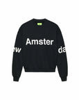 New Amsterdam Logo Line Sweat (black)