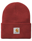 Carhartt WIP Acrylic Watch Hat (Scarlet)