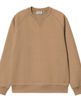 Carhartt WIP S/S Chase Sweat (Dusty H Brown / Gold)