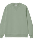 Carhartt WIP S/S Chase Sweat (Frosted Green / Gold)