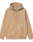 Carhartt WIP Hooded Chase Jacket (Dusty H Brown / Gold)