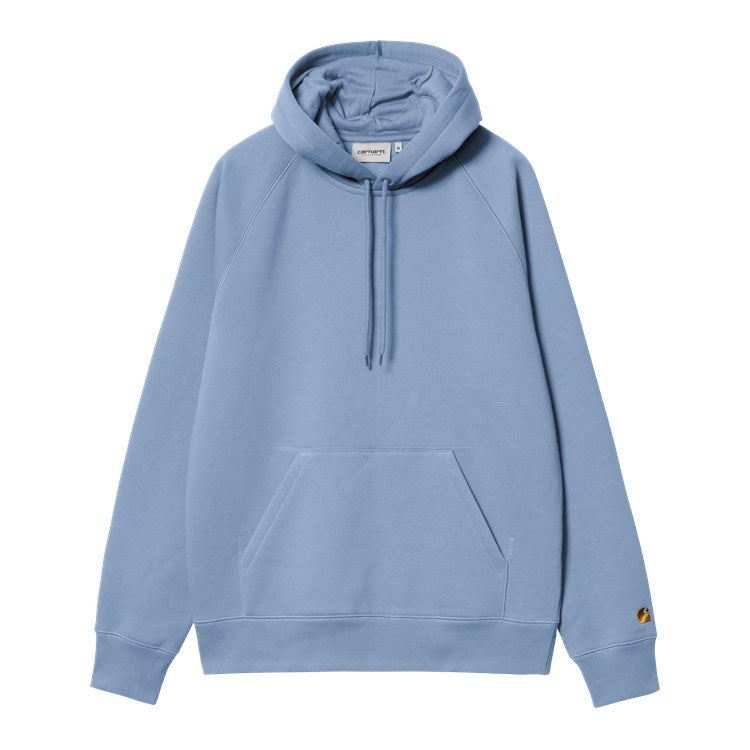 Carhartt WIP Hooded Chase Sweat (charm blue/gold)