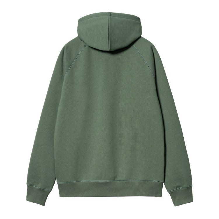 Carhartt WIP Hooded Chase Sweat (duck green/gold)