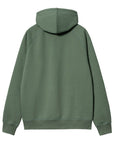 Carhartt WIP Hooded Chase Sweat (duck green/gold)