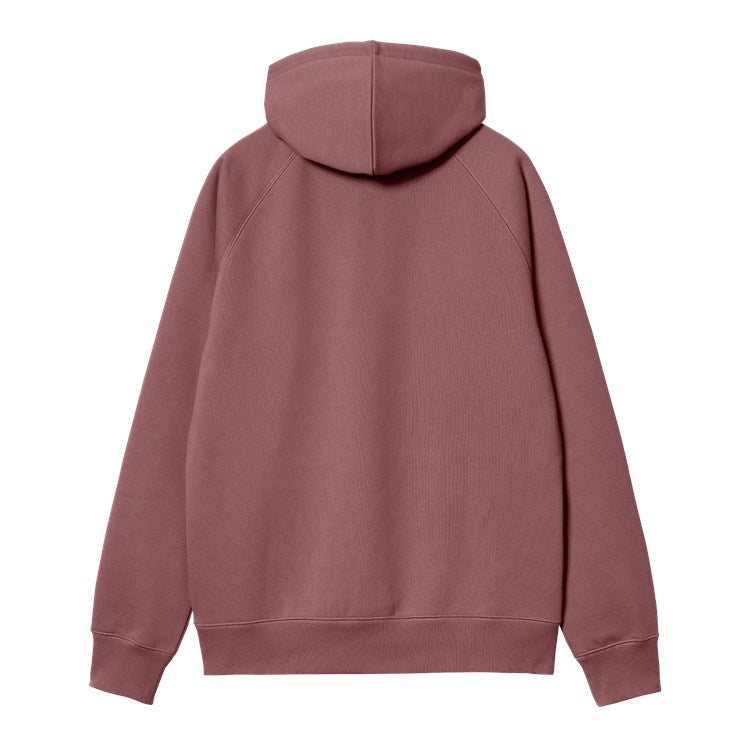 Carhartt WIP Hooded Chase Sweat (dusty Fuchsia/gold)