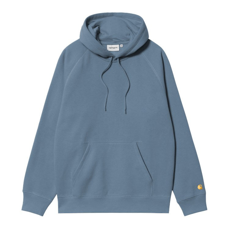 Carhartt WIP Hooded Chase Sweat ( Positano / Gold)