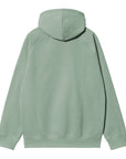 Carhartt WIP Hooded Chase Sweat ( Frosted Green / Gold)