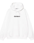 Carhartt WIP Hooded Greatest Flicks Sweat (white/black)