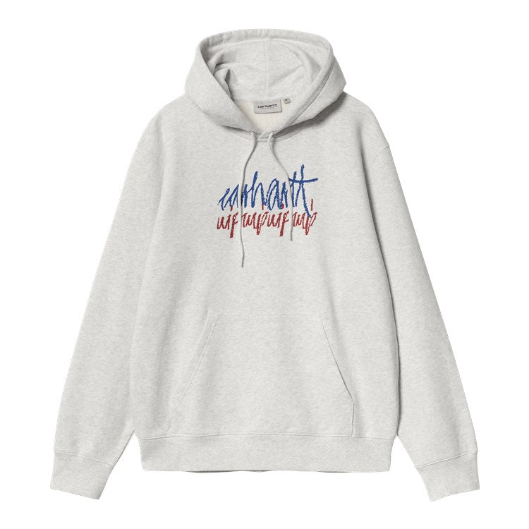 Carhartt WIP Hooded Stereo Sweat (ash heather)