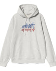 Carhartt WIP Hooded Stereo Sweat (ash heather)