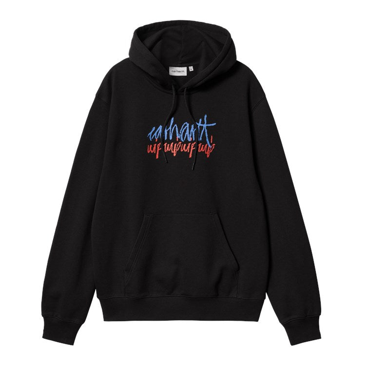 Carhartt WIP Hooded Stereo Sweat (black)