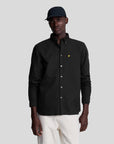 Lyle & Scott Plain Oxford Shirt (jet black)