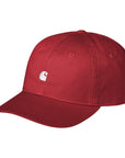 Carhartt WIP Madison Logo Cap (Tuscany / White)