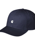 Carhartt WIP Madison Logo Cap (Air Force Blue / White)