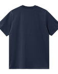 Carhartt WIP S/S American Script T-Shirt (air force blue)