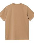 Carhartt WIP S/S Chase T-Shirt (Dusty H Brown / Gold)