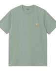 Carhartt WIP S/S Chase T-Shirt (Frosted Green / Gold)