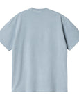 Carhartt S/S Duster Script T-Shirt (Misty Sky garment dyed)