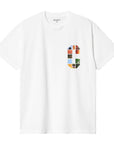 Carhartt WIP S/S Machine 89 T-Shirt (white)