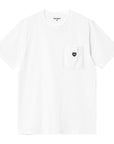 Carhartt WIP S/S Pocket Heart T-Shirt (white/black)