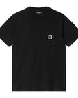 Carhartt WIP S/S Pocket Heart T-Shirt (black/black)