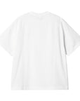 Carhartt WIP S/S Signature Script T-Shirt (White / Dusty Ice)