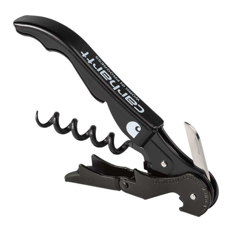 Carhartt WIP Script Pulltap Corkscrew  (Black / White)