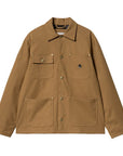 Carhartt WIP Suede Michigan Coat (hamilton brown)