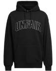 Unfair Athletics Curved 3D Embroidery Hoodie  (black)