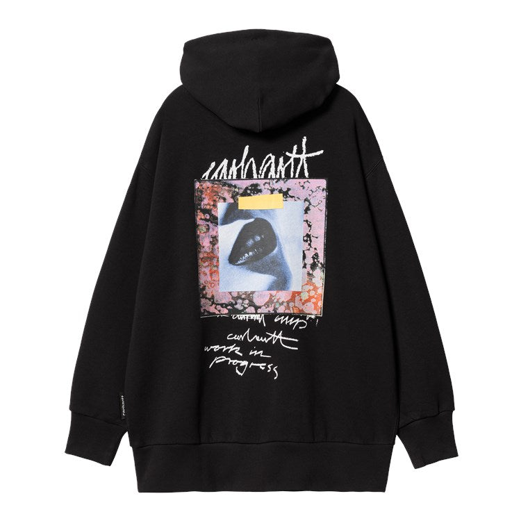 Carhartt WIP W&#39; Hooded Lips Sweat (black)