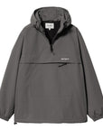 Carhartt WIP Windbreaker Pullover (Winter) (Graphite/White)