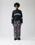 New Amsterdam Logo Line Sweat (black)