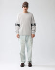 New Amsterdam  Name Crew Knit (grey)