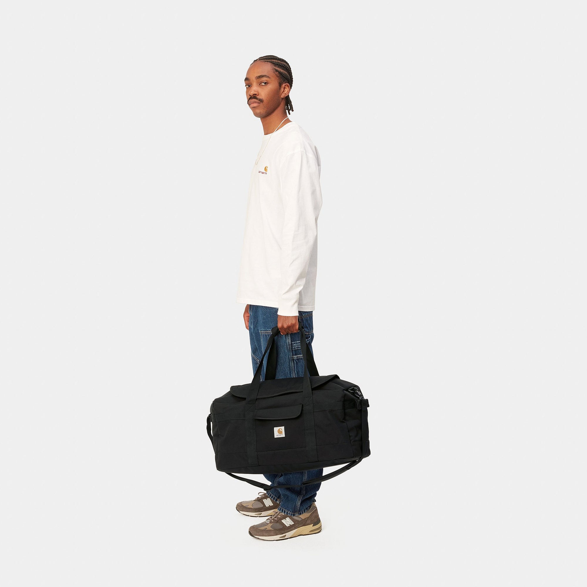 Carhartt WIP Jack Duffle Bag (black) - Blue Mountain Store