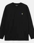 Carhartt WIP L/S  Chase T-Shirt (black/gold)