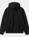 Carhartt WIP Hooded Carhartt Sweat (black/white) - Blue Mountain Store